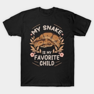 Mother's Day Snake is my Favorite Child T-Shirt